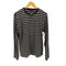 アニエスベー agnes b. L/S ヘンリーネックボーダーTシャツ メンズ JPN:2
