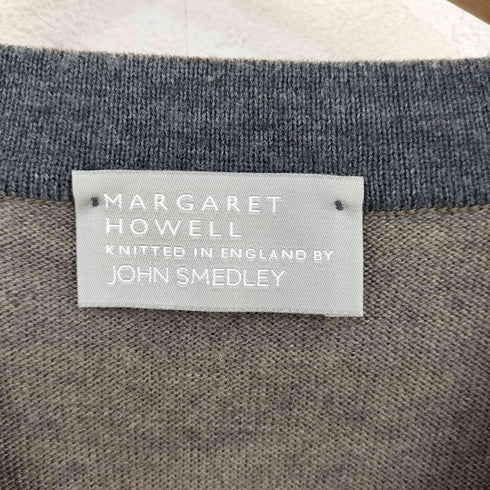 マーガレットハウエル MARGARET HOWELL ウールVネックベスト メンズ JPN:M