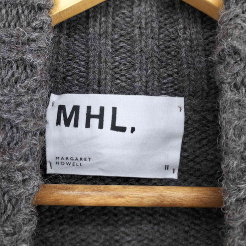 エムエイチエル MHL. BRITISH WOOL ミドルゲージ ハイネックニット メンズ JPN:2