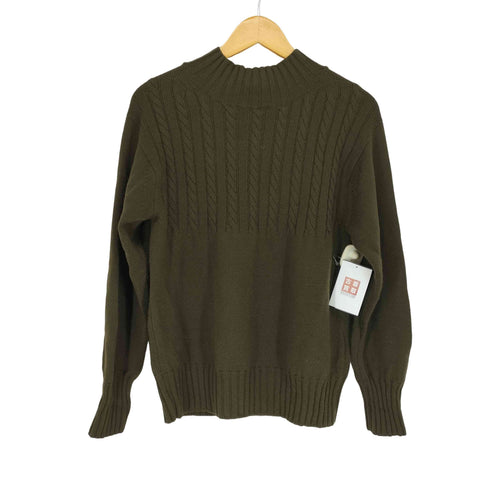 マーガレットハウエル MARGARET HOWELL WORSTED ケーブルニットセーター レディース JPN:2