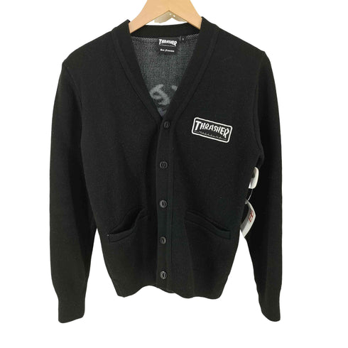 スラッシャーマガジン THRASHER MAGAZINE SKATE AND DESTROY カーディガン メンズ JPN:S