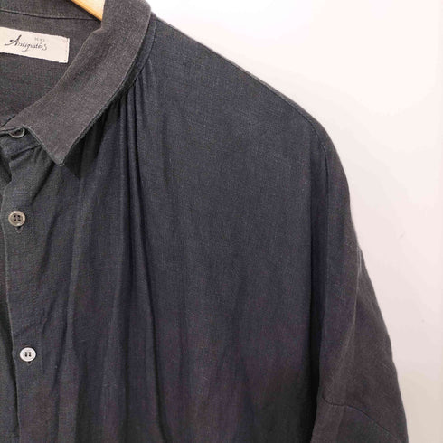 イチ ICHI Antiquites リネン タックシャツワンピース レディース