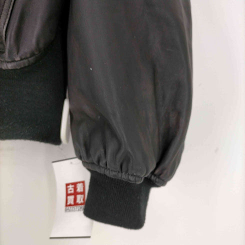 メゾンスペシャル MAISON SPECIAL 24AW Sheep Leather Mouton Prime-Over G-1 Flight Jacket メンズ JPN:2
