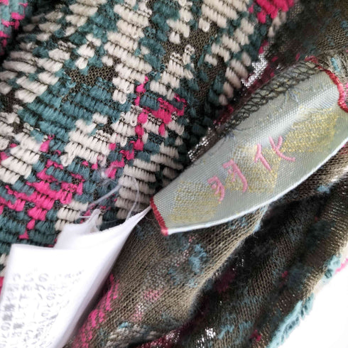 羽化 uka センソユニコ 刺繍 ハイネックセカンドスキン パワーネット バルーンスカートセットアップ レディース 38