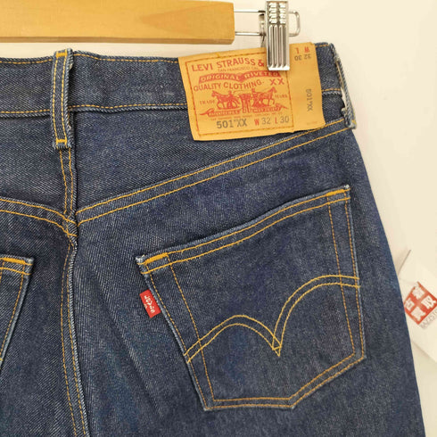 リーバイス Levis メキシコ製 501XX ボタンフライデニムパンツ 濃紺 メンズ W32 L30
