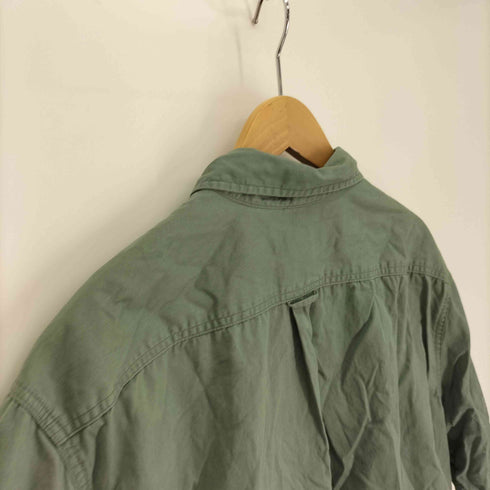 エディーバウアー Eddie Bauer ロゴ 刺繍 West End B.D S/S シャツ メンズ import:XXL