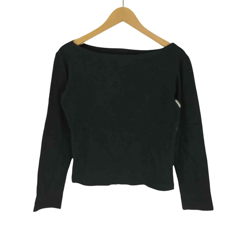 アニエスベー agnes b. PARIS ボートネック コットン ニット カットソー レディース 2
