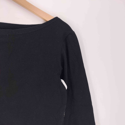 アニエスベー agnes b. PARIS ボートネック コットン ニット カットソー レディース 2