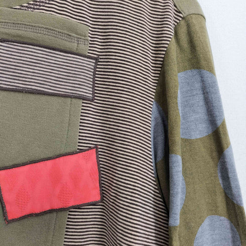 ジウ 慈雨 センソユニコ 22aw ワッペンモチーフプルオーバー レディース 40