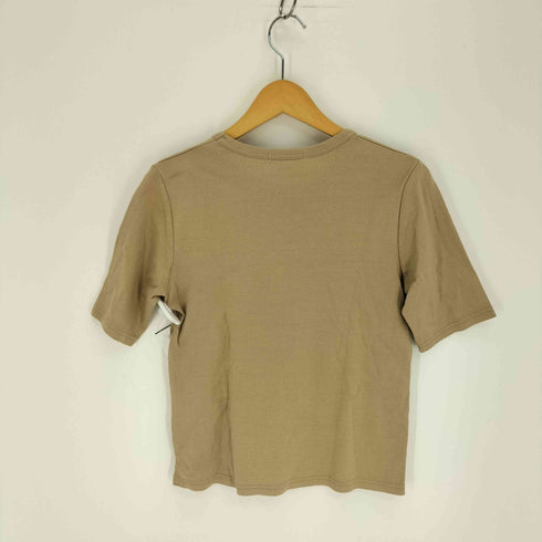 ワイズフォーリビング Ys for living コットン クルーネック Tシャツ レディース