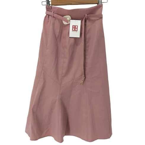 ナチュラルビューティーベーシック NATURAL BEAUTY BASIC 24AW ベルテッドマーメイドスカート レディース S