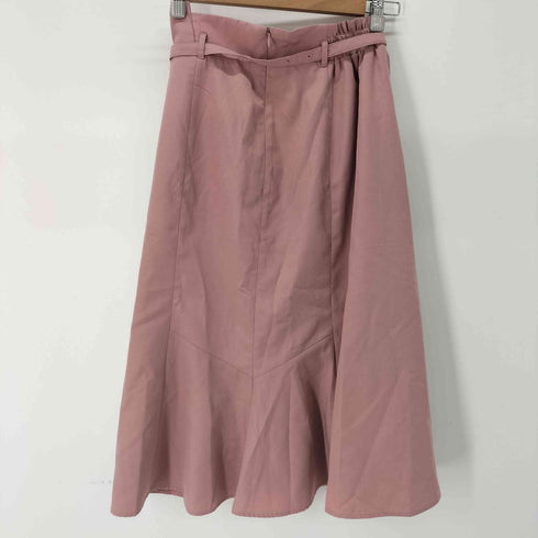 ナチュラルビューティーベーシック NATURAL BEAUTY BASIC 24AW ベルテッドマーメイドスカート レディース S