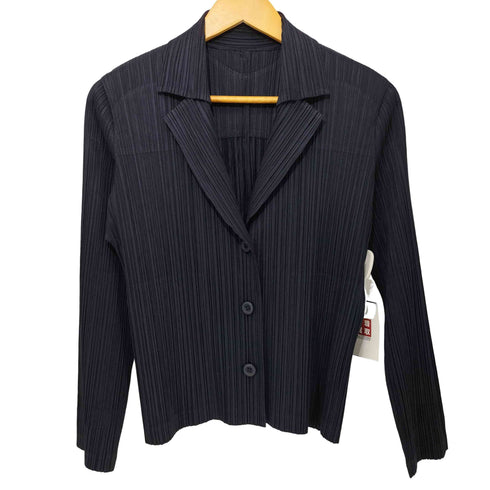 プリーツプリーズイッセイミヤケ PLEATS PLEASE ISSEY MIYAKE プリーツ加工 カーディガン ジャケット レディース JPN:3