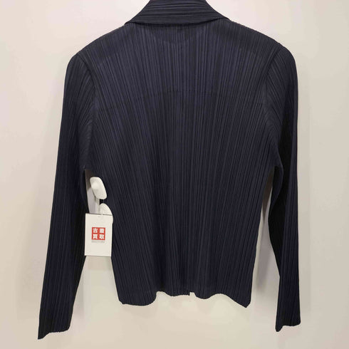 プリーツプリーズイッセイミヤケ PLEATS PLEASE ISSEY MIYAKE プリーツ加工 カーディガン ジャケット レディース JPN:3