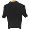 ニューヨーカー NEWYORKER アクリル ナイロン ラメ ボトルネック 畦編み ニット Tシャツ レディース import:M