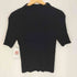 ニューヨーカー NEWYORKER アクリル ナイロン ラメ ボトルネック 畦編み ニット Tシャツ レディース import:M