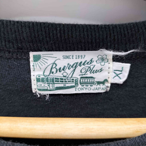 バーガスプラス BURGUS PLUS L/S フロントポケットTシャツ メンズ JPN:XL
