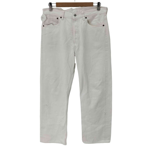 リーバイス Levis 80-90S MADE IN USA ボタン裏532 501 ホワイトデニムパンツ メンズ W34