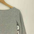 アニエスベー agnes b. PARIS フランス製 霜降り ボートネック コットン L/S カットソー レディース 2