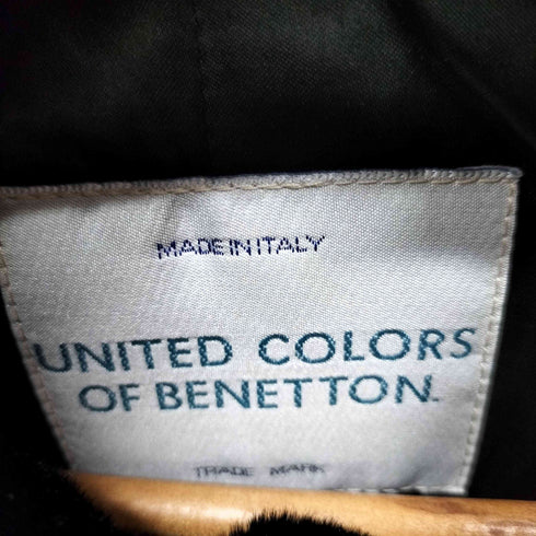 ユナイテッドカラーズオブベネトン UNITED COLORS OF BENETTON フェイクファーコート レディース
