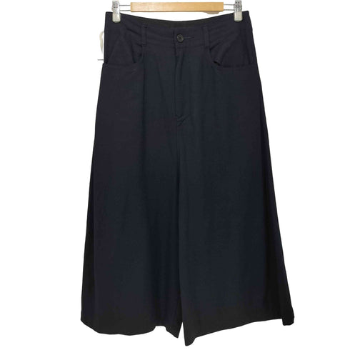 ズッカ ZUCCa ストレッチフラノ ウールワイドパンツ レディース M