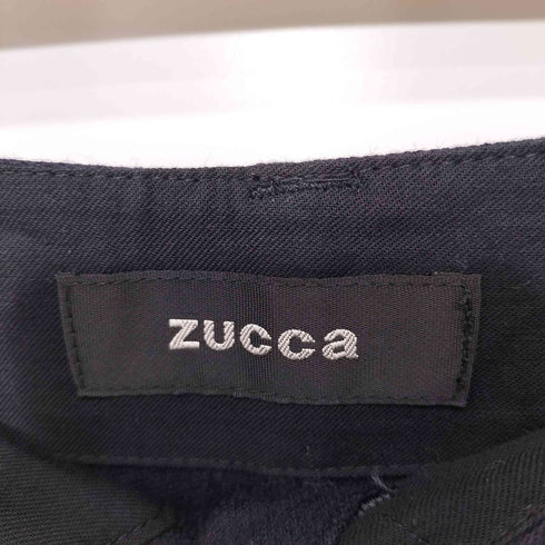 ズッカ ZUCCa ストレッチフラノ ウールワイドパンツ レディース M