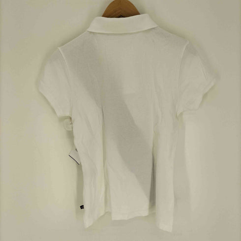 ポロジーンズ RL POLO JEANS CO. 星条旗 ロゴ タブ ライン ポロ シャツ レディース import:M