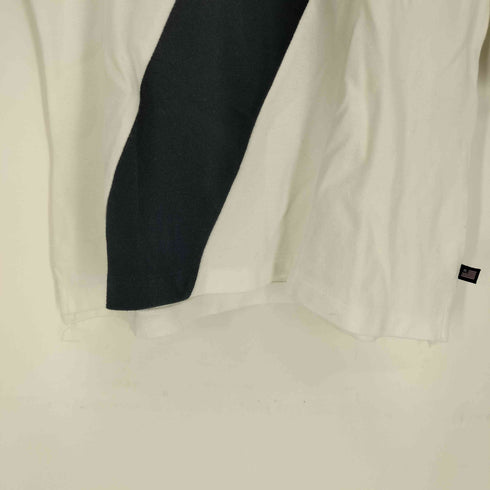 ポロジーンズ RL POLO JEANS CO. 星条旗 ロゴ タブ ライン ポロ シャツ レディース import:M
