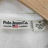 ポロジーンズ RL POLO JEANS CO. 星条旗 ロゴ タブ ライン ポロ シャツ レディース import:M