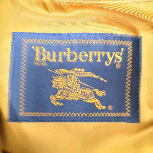 バーバリーズ BURBERRYS 金ロゴ ライナー付き 裏地ノヴァチェックステンカラーコート メンズ