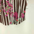 ピーエスポールスミス PS Paul Smith woman 転写 花柄 S/S ストライプ シャツ レディース EUR:40