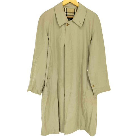 バーバリーズ BURBERRYS 裏地ノヴァチェックステンカラーコート メンズ