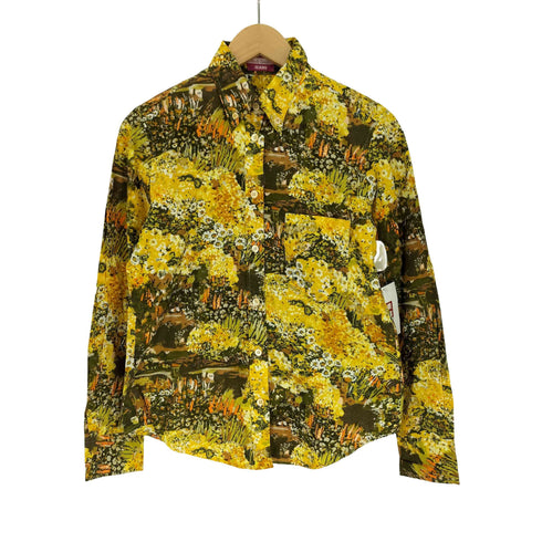 ポールスミスジーンズ Paul Smith JEANS 花柄 総柄 B.D L/S シャツ レディース EUR:40