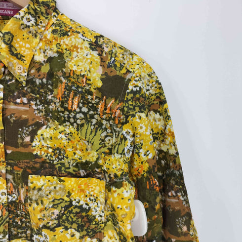 ポールスミスジーンズ Paul Smith JEANS 花柄 総柄 B.D L/S シャツ レディース EUR:40