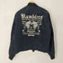 アルファインダストリーズ ALPHA INDUSTRIES SALVAGE 刺繍デザイン MA-1 フライトジャケット メンズ import:M