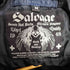 アルファインダストリーズ ALPHA INDUSTRIES SALVAGE 刺繍デザイン MA-1 フライトジャケット メンズ import:M