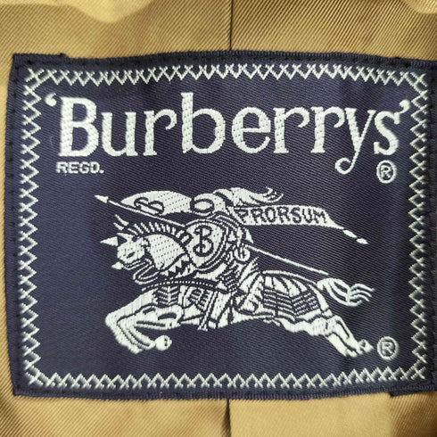 バーバリーズ BURBERRYS カシミヤ混 ステンカラーコート メンズ