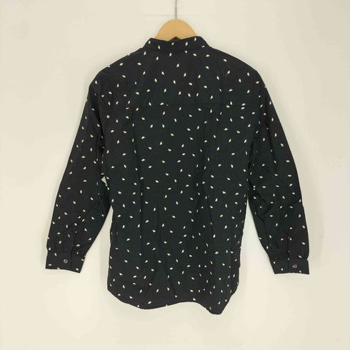 アーペーセー A.P.C. 総柄 バンドカラー L/S シャツ レディース import:XS