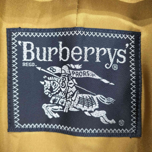 バーバリーズ BURBERRYS ライナー付き 裏地チェックステンカラーコート メンズ