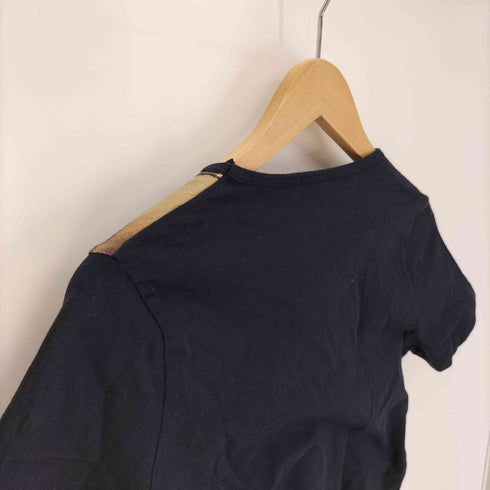 ポールスミスブラック Paul Smith BLACK 本棚 総柄 プリント S/S Tシャツ レディース import:M