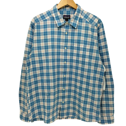 パタゴニア patagonia 16SS センターボックスバック L/S チェックシャツ メンズ import:M