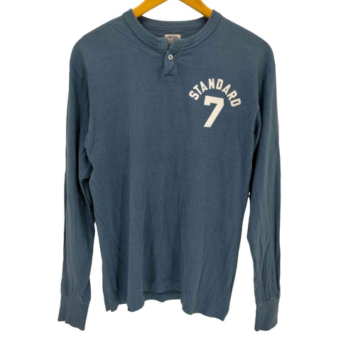 DUBBLE WORKS ナンバリングヘンリーネックTシャツ メンズ import:M