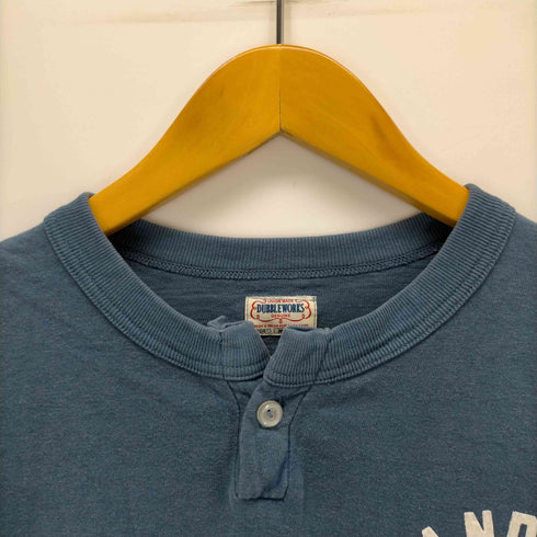 DUBBLE WORKS ナンバリングヘンリーネックTシャツ メンズ import:M