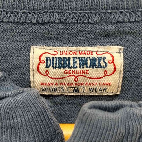 DUBBLE WORKS ナンバリングヘンリーネックTシャツ メンズ import:M