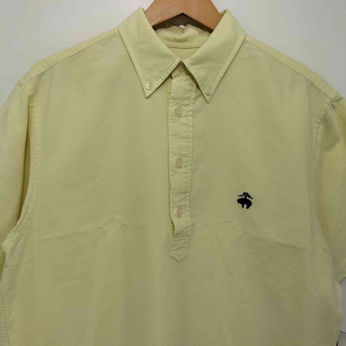 ブルックスブラザーズ BROOKS BROTHERS ハーフボタン プルオーバー S/S ボタンダウンシャツ メンズ import:M