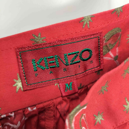 ケンゾーパリス KENZO PARIS 80-90S エルカ期 星座 総柄 プリーツ スカート レディース JPN:M
