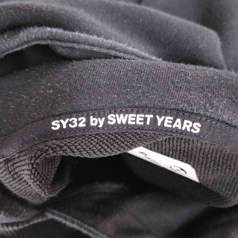 エスワイサーティトゥー SY32 by SWEET YEARS SWEAT HOODIE TEE ショートスリーブパーカー メンズ import:L
