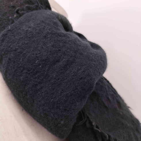 トリココムデギャルソン tricot COMME des GARCONS 刺繍デザイン ウールマフラー レディース