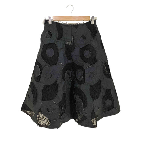 コムデギャルソンコムデギャルソン COMME des GARCONS COMME des GARCONS 15AW レース切替 フレアスカート レディース S
