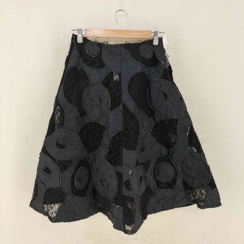 コムデギャルソンコムデギャルソン COMME des GARCONS COMME des GARCONS 15AW レース切替 フレアスカート レディース S